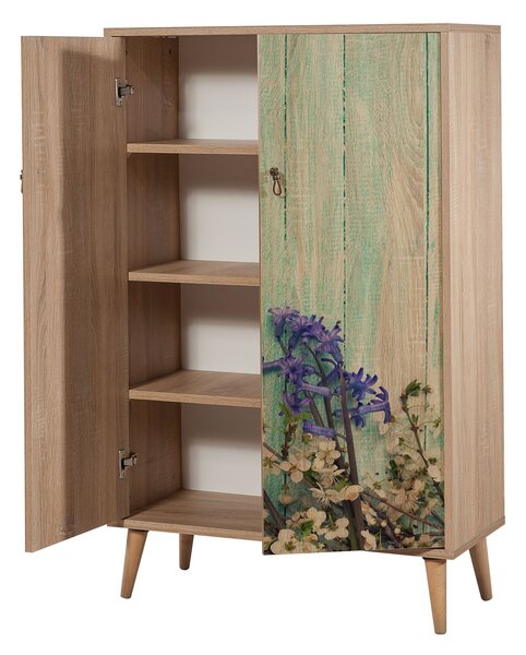 Skříňka Multibox (Dub sonoma). Akce -23%