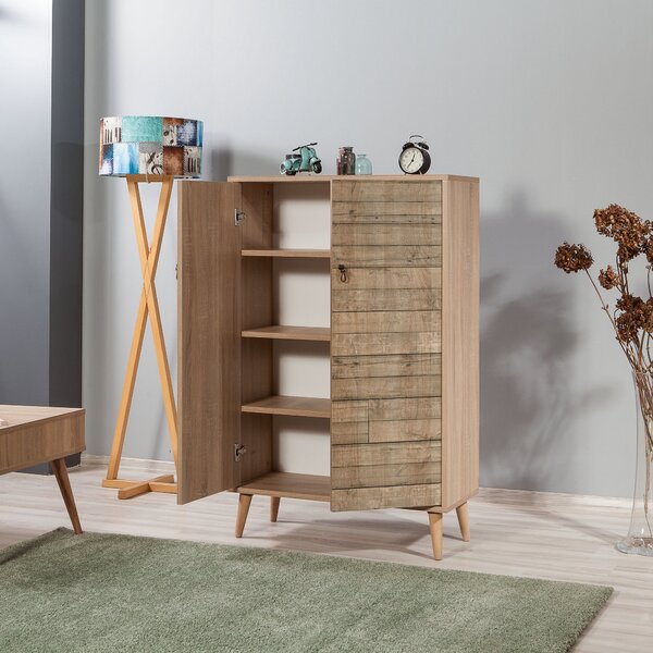 Skříňka Multibox 728 (dub sonoma). Akce -23%