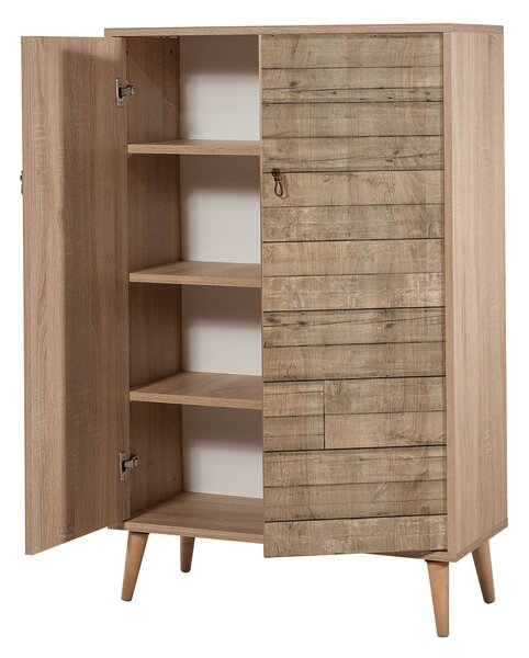 Skříňka Multibox 728 (dub sonoma). Akce -23%