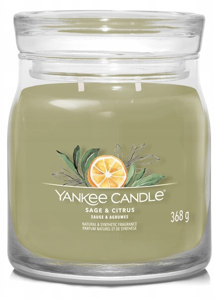 Parafínová vonná svíčka SAGE&CITRUS Yankee Candle
