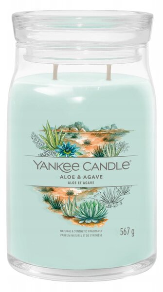 Sójová vonná svíčka aloe vera Yankee Candle 1 ks