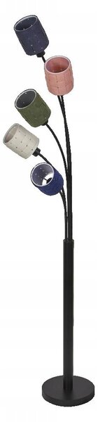 Stojací lampa LEDVANCE s 5 světly Decor Felt Weaving Cans, vyrobená z plst