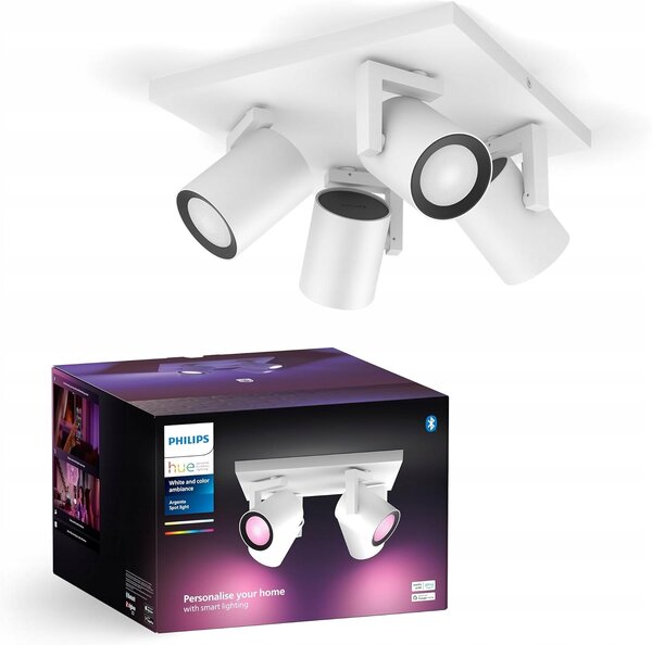 Stropní bodové svítidlo kulatý Philips Hue bílé