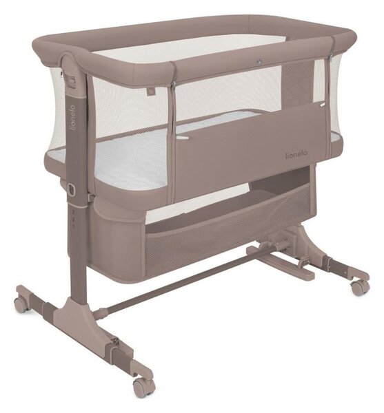 Lionelo - Dětská postýlka 3v1 JODIE Beige Taupe