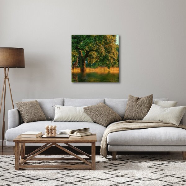 Obraz žiraf v přírodě (30x30 cm)