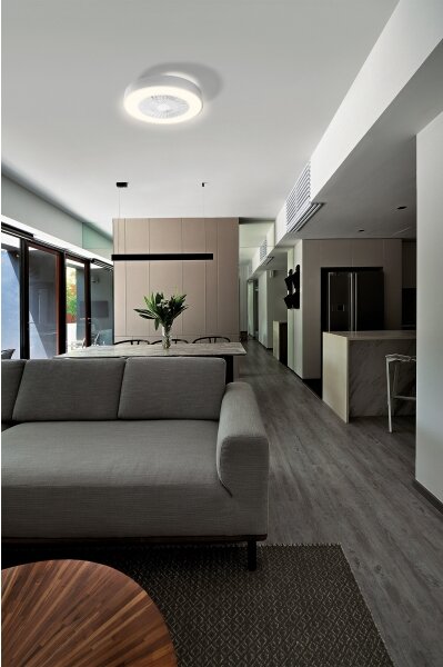 Osram - LED Stmív. stropní svítidlo s ventilátorem SMART+ LED/78W/230V Wi-Fi +DO