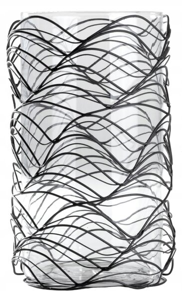 Váza by inspire kovová 13 x 22,5 cm