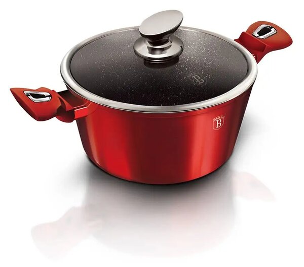 Berlinger Haus hrnec 4,1 l 24 cm Metallic Burgundy Line BH1257N