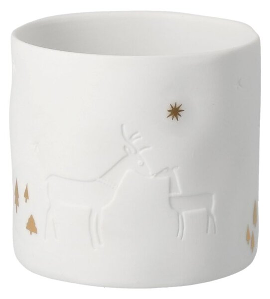Räder Porcelánový svícen na čajovou svíčku Deer