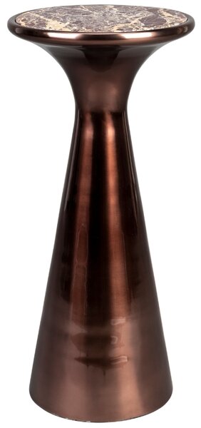 Černý mramorový odkládací stolek DUTCHBONE MOUNT 25 cm