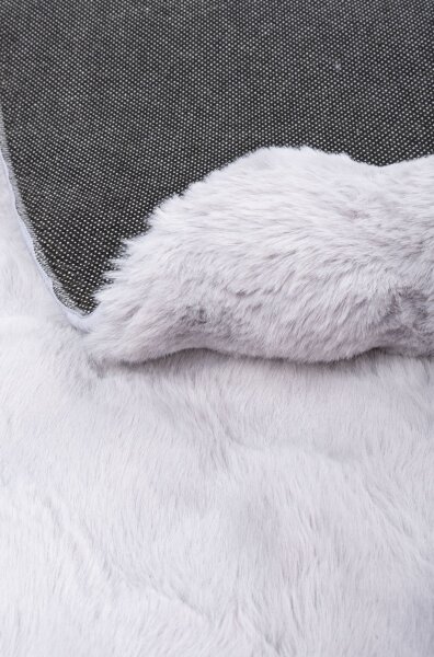 Kulatý koberec RABBIT BUBBLE 160 cm šedá