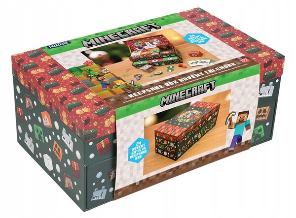 Paladone Adventní kalendář Keepsake, Minecraft