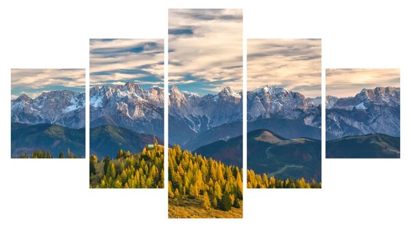 Obraz - horské panorama (125x70 cm)