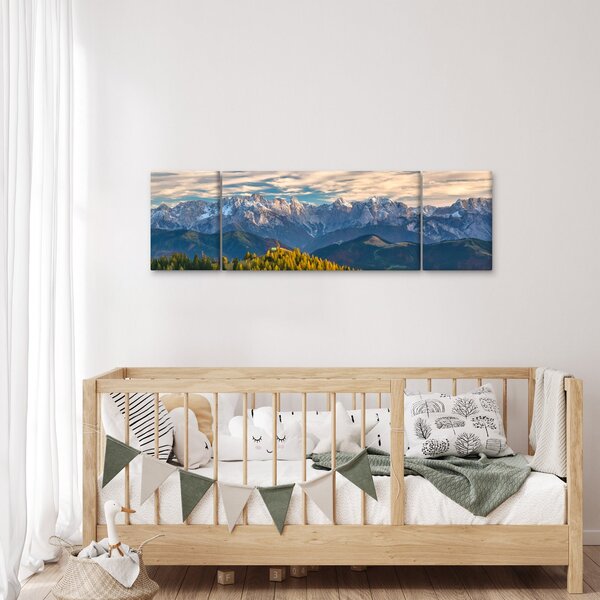 Obraz - horské panorama (170x50 cm)