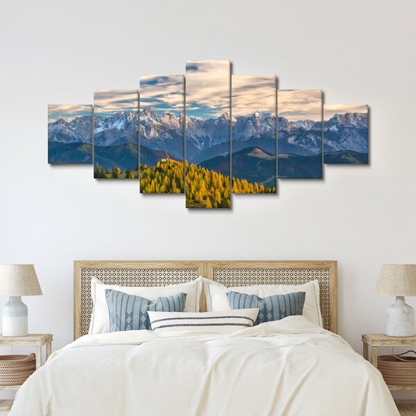 Obraz - horské panorama (210x100 cm)