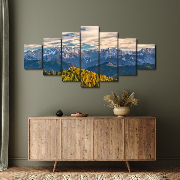 Obraz - horské panorama (210x100 cm)