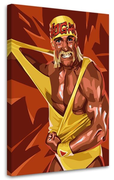 Obraz na plátně Hulk Hogan Bash at the Beach - Nikita Abakumov Rozměry: 40 x 60 cm