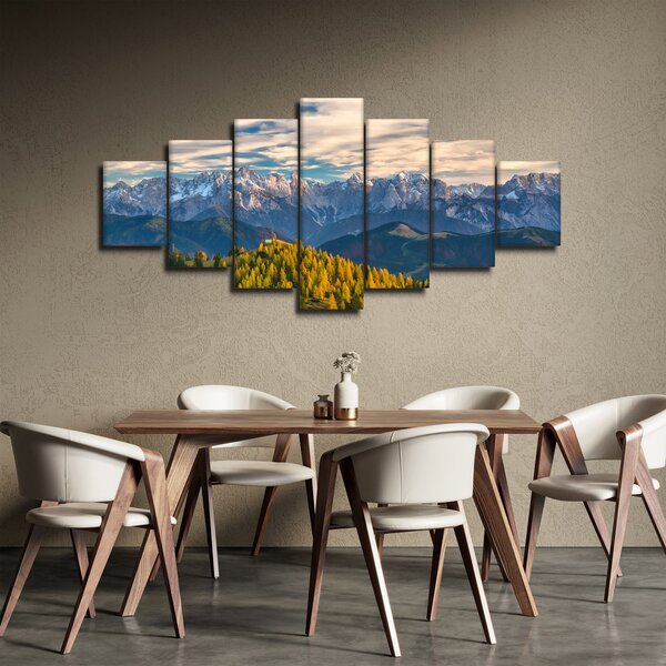 Obraz - horské panorama (210x100 cm)