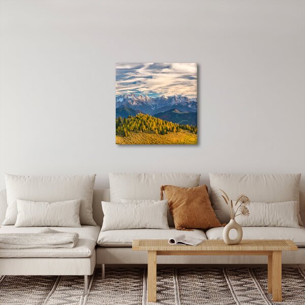 Obraz - horské panorama (30x30 cm)