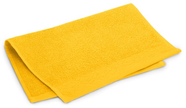 Bavlněný ručník Žlutý NAMSEN 30x50 cm