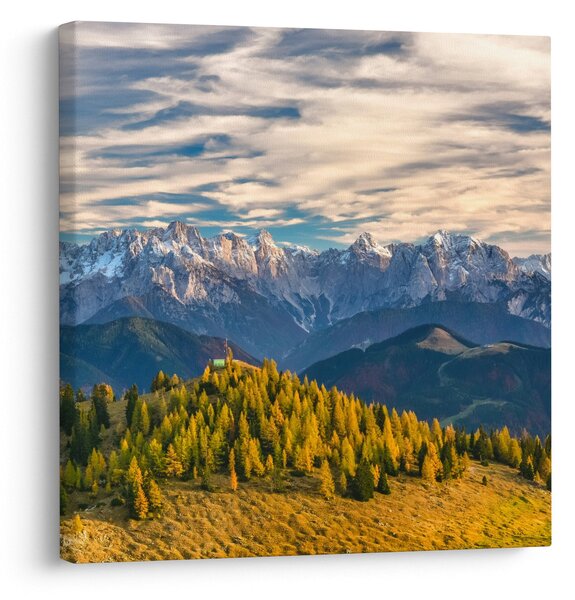 Obraz - horské panorama (30x30 cm)