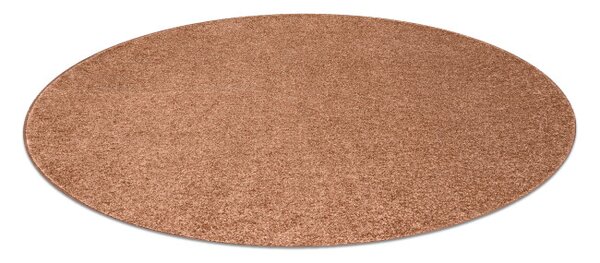 Koberec kruh INDUS 82 měděný