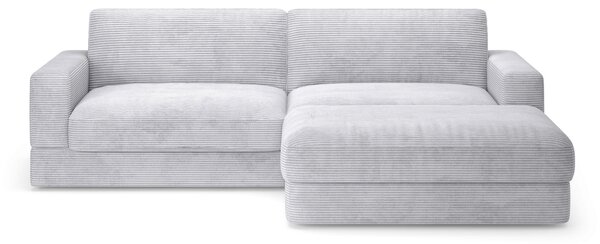 ROHOVÁ SEDAČKA, textil, barvy stříbra Sit & More - Sedací soupravy, Online Only