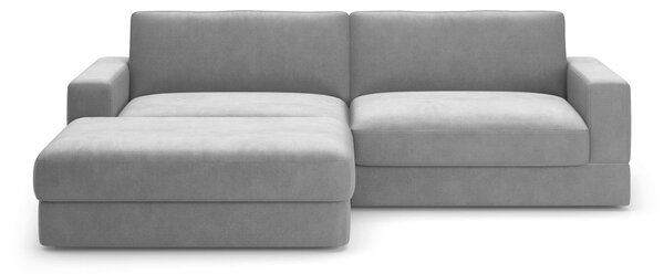 ROHOVÁ SEDAČKA, textil, šedá Sit & More - Sedací soupravy, Online Only