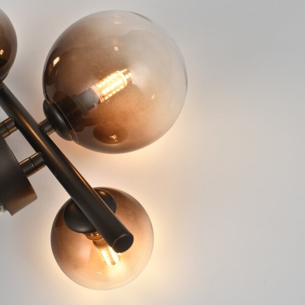 Brilagi - LED Nástěnné svítidlo MILLA 3xG9/3W/230V hnědá/kouřová hnědá
