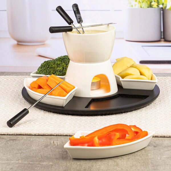 Keramická sada na fondue, 11dílná