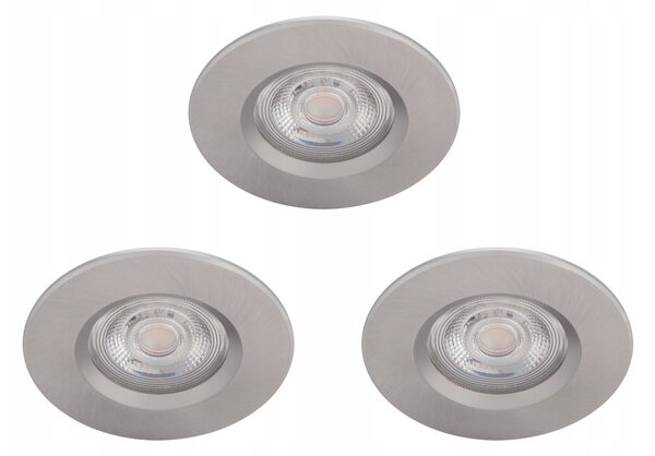 3x Zapuštěné podhledové LED svítidlo 5,5W 350lm IP65 Vodotěsné Philips