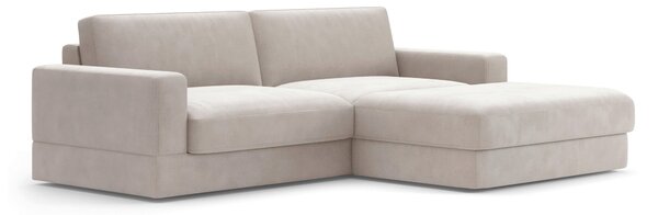ROHOVÁ SEDAČKA, textil, šedobéžová Sit & More - Sedací soupravy, Online Only