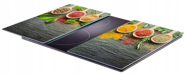 SKLENĚNÁ KRÁJECÍ PRKÉNKA ZELLER Spices 30 x 52 cm