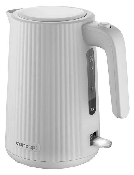 Concept RK2390 - Rychlovarná konvice 1,7 l 2200W/230V bílá