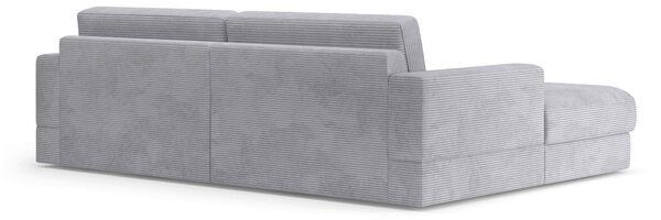 ROHOVÁ SEDAČKA, textil, barvy stříbra Sit & More - Sedací soupravy, Online Only