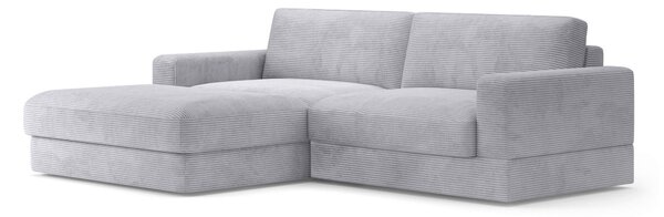 ROHOVÁ SEDAČKA, textil, barvy stříbra Sit & More - Sedací soupravy, Online Only