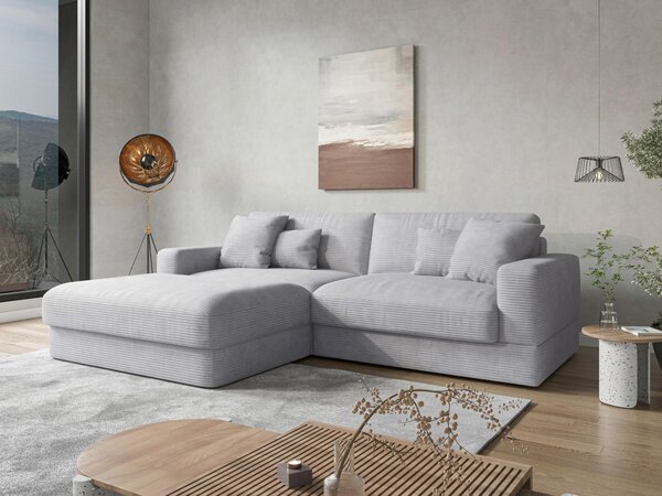 ROHOVÁ SEDAČKA, textil, barvy stříbra Sit & More - Sedací soupravy, Online Only