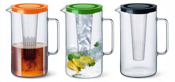 Skleněný džbán Simax 2,5 l s vložkou na led