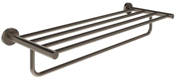 Ravak X07P1331 - Nástěnný věšák na ručníky KONA 60 cm kartáčovaný grafit