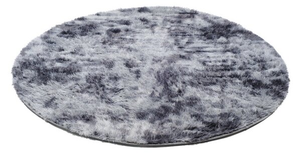 Koberec SILK DYED MR-577 sivý kruh