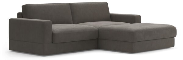 ROHOVÁ SEDAČKA, textil, barvy grafitu Sit & More - Sedací soupravy, Online Only