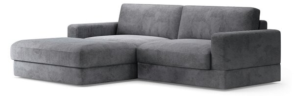 ROHOVÁ SEDAČKA, textil, šedá Sit & More - Sedací soupravy, Online Only