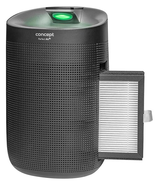 Concept OV1210 - Odvlhčovač a čistička vzduchu PERFECT AIR 1 l 45W/230V černá
