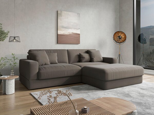 ROHOVÁ SEDAČKA, textil, barvy grafitu Sit & More - Sedací soupravy, Online Only