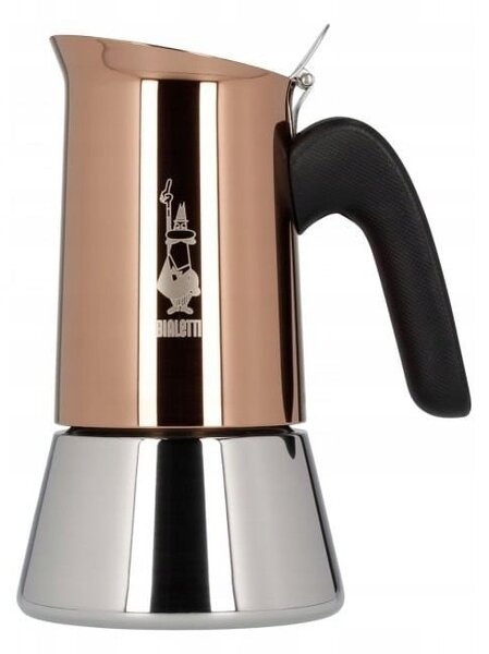 Konvička na kávu Bialetti nerezová ocel oranžová 170 ml