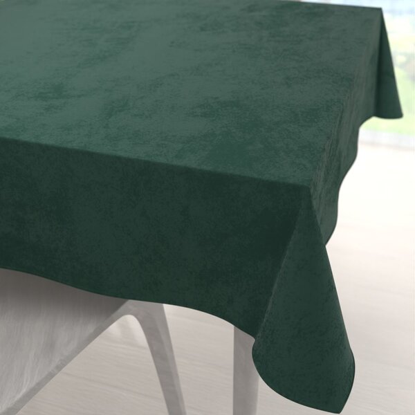 Biante Sametový čtvercový ubrus Velvet Premium SVP-044 Lesní zelená 50x50 cm