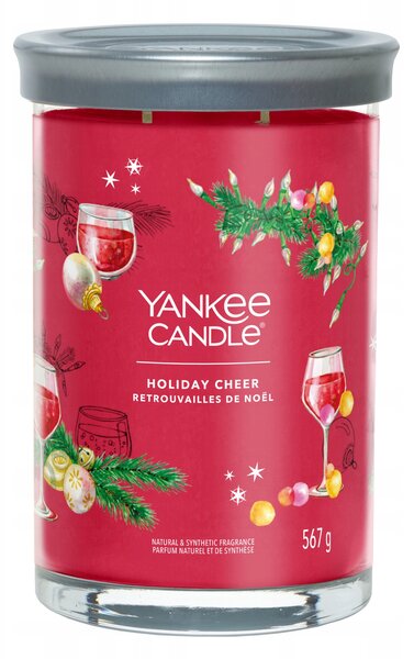 Sójová vonná svíčka Holiday Cheer Yankee Candle 1 ks