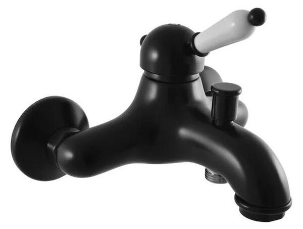 RAV Slezák L554.5CMAT - Vanová baterie LABE RETRO 13,7 cm matná černá