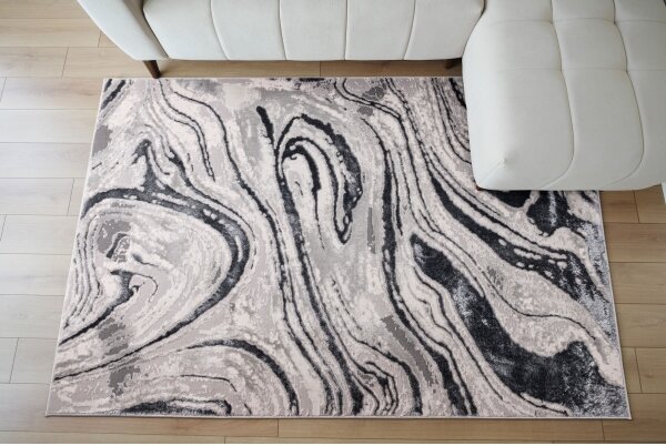 Koberec STONE 120x160 cm šedá/antracit