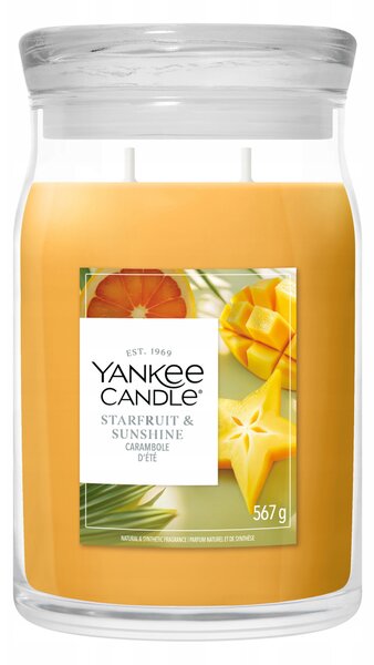 Sójová vonná svíčka Starfruit & Sunshine Yankee Candle
